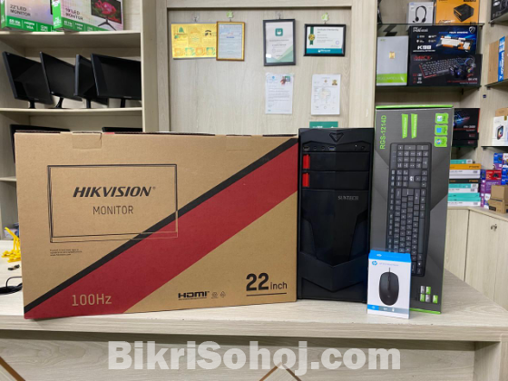 Full Set: Intel 6th Gen PC + New 100Hz Monitor